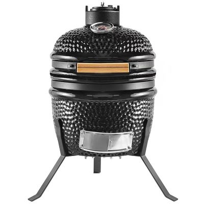 Siyah Renk 32cm 13 İnç Kamado Izgara Yüksek Dereceli Ateşleme Direnci