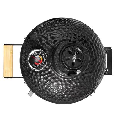 Siyah Renk 32cm 13 İnç Kamado Izgara Yüksek Dereceli Ateşleme Direnci