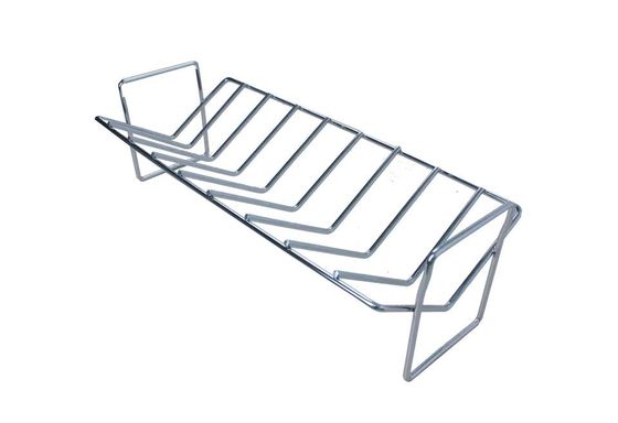 42x18x12cm Kamado Grill Aksesuarları Sigara İçmek ve Izgara Yapmak İçin Paslanmaz Kaburga Rafı