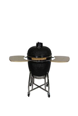 Dış Mekan 22 İnç Kamado Izgara Paslanmaz çelik Kömür Siyah Renk 57cm