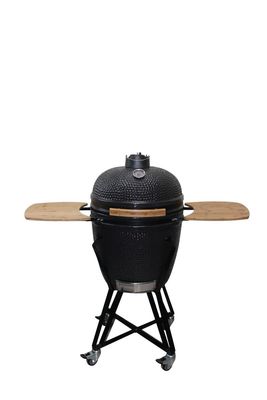 Siyah Renk 57cm 22 İnç Kamado Grill Seramik Mutfak Gereçleri