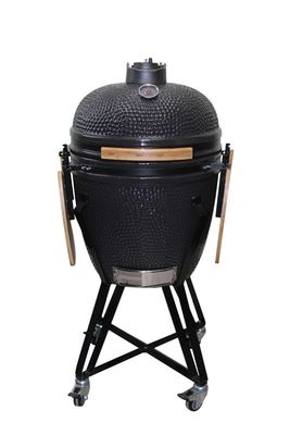 Siyah Renk 57cm 22 İnç Kamado Grill Seramik Mutfak Gereçleri