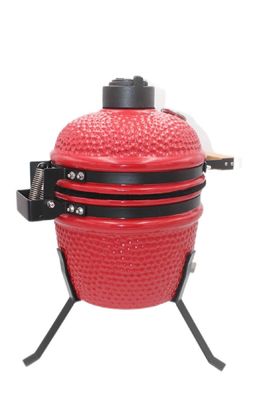 Dış Mekan Kömür 13 İnç Kamado Izgara Kırmızı Renk 32cm