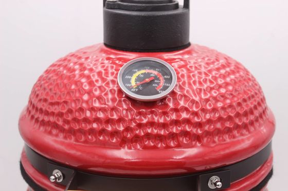 Dış Mekan Kömür 13 İnç Kamado Izgara Kırmızı Renk 32cm