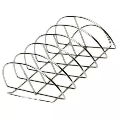41x25.5x12cm Kamado Izgara Aksesuarları Sigara Ve Izgara İçin Paslanmaz Çelik Kaburga Rafı