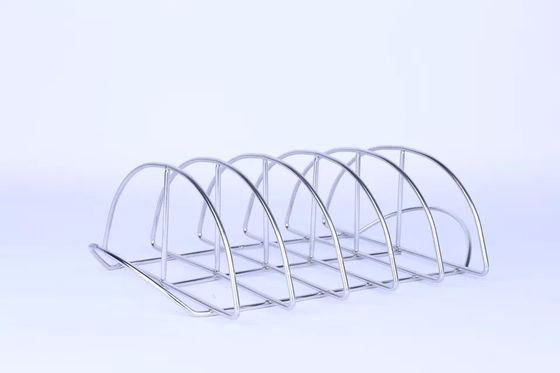 41x25.5x12cm Kamado Izgara Aksesuarları Sigara Ve Izgara İçin Paslanmaz Çelik Kaburga Rafı